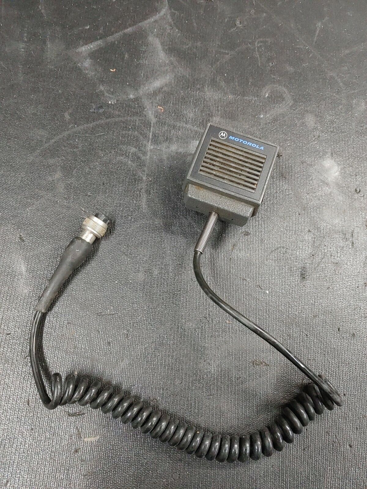 Vintage Motorola Nmn6094a 2-way Radio Lapel Microphone Mic