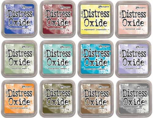 Tim Holtz Distress Oxide Ink Pad Or Reinker - New Colors - Qty Discount