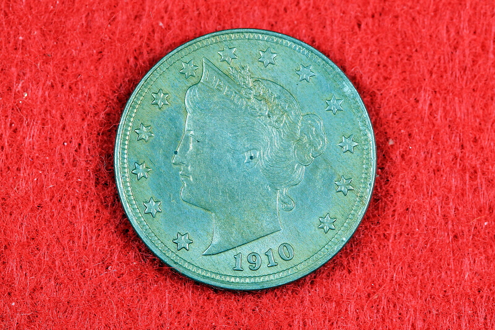 Estate  Find 1910  -  Liberty Head V Nickel!!!! #g7464