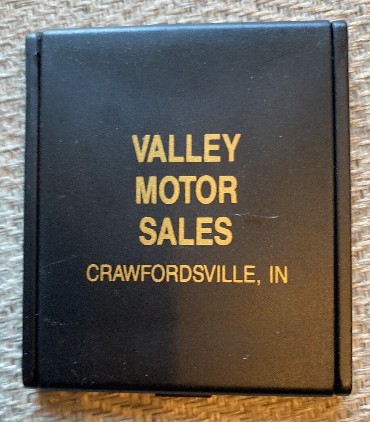 Crawfordsville Indiana Valley Motor Sales Advertising Mirror Chevy Ford In