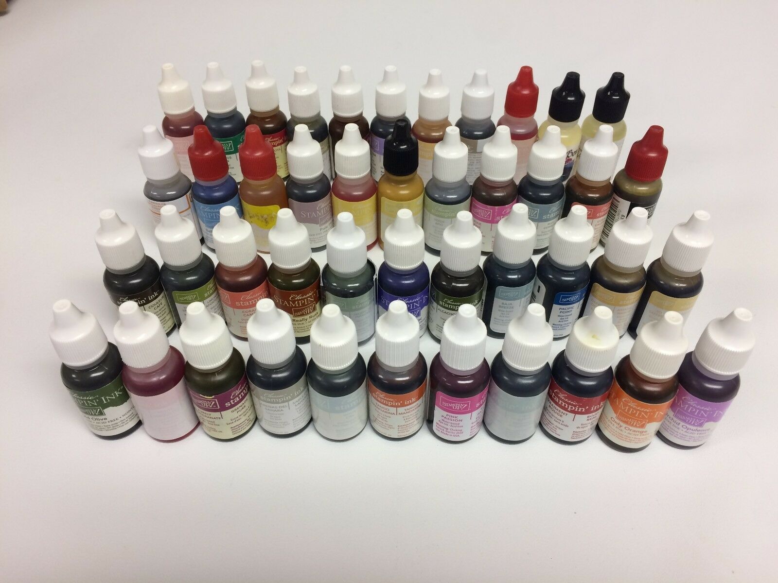Stampin' Up! New Ink Refills (re-inkers) In Current & Retired Colors & In Color