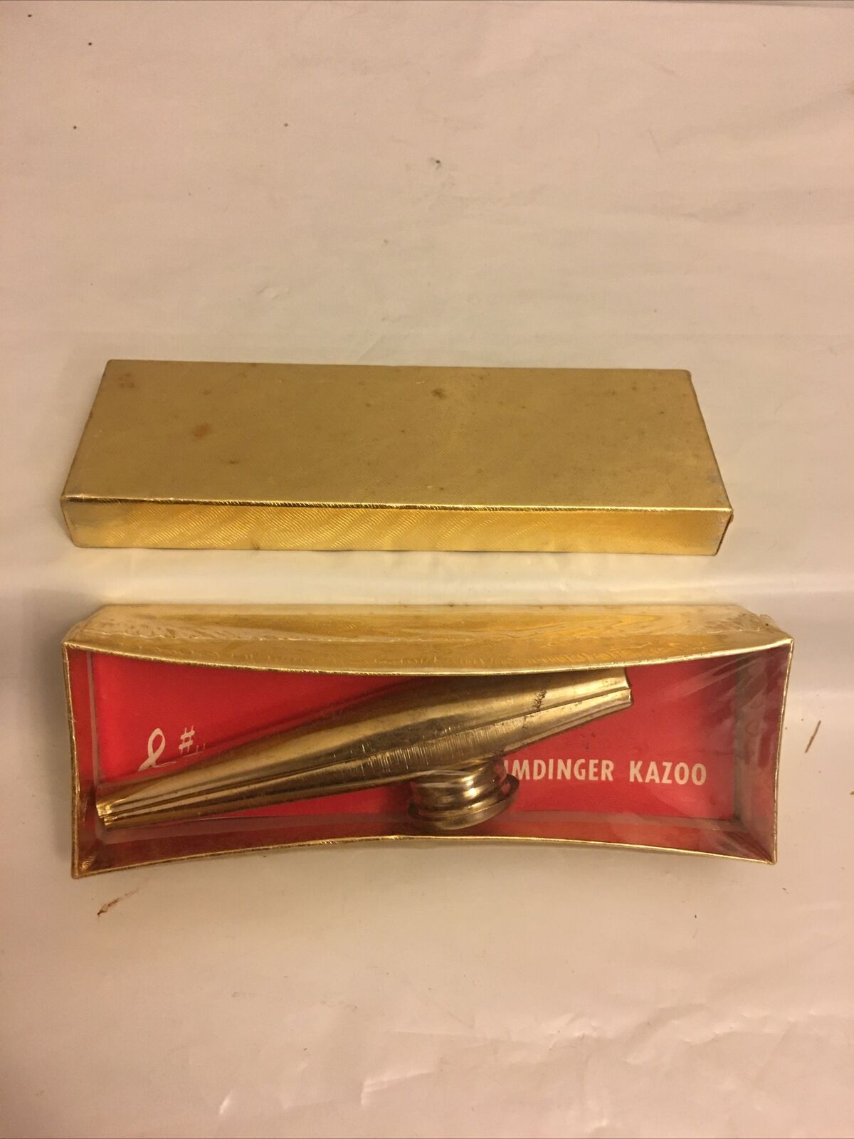 Vintage 24-kt Gold Plated Humdinger Kazoo Nib By S.j. Miller - Made In Usa