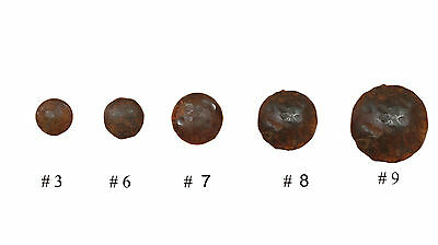 Rustic Iron Door Hammered Hardware Clavos- Nails-1 Inch-rustic-lot Of 10