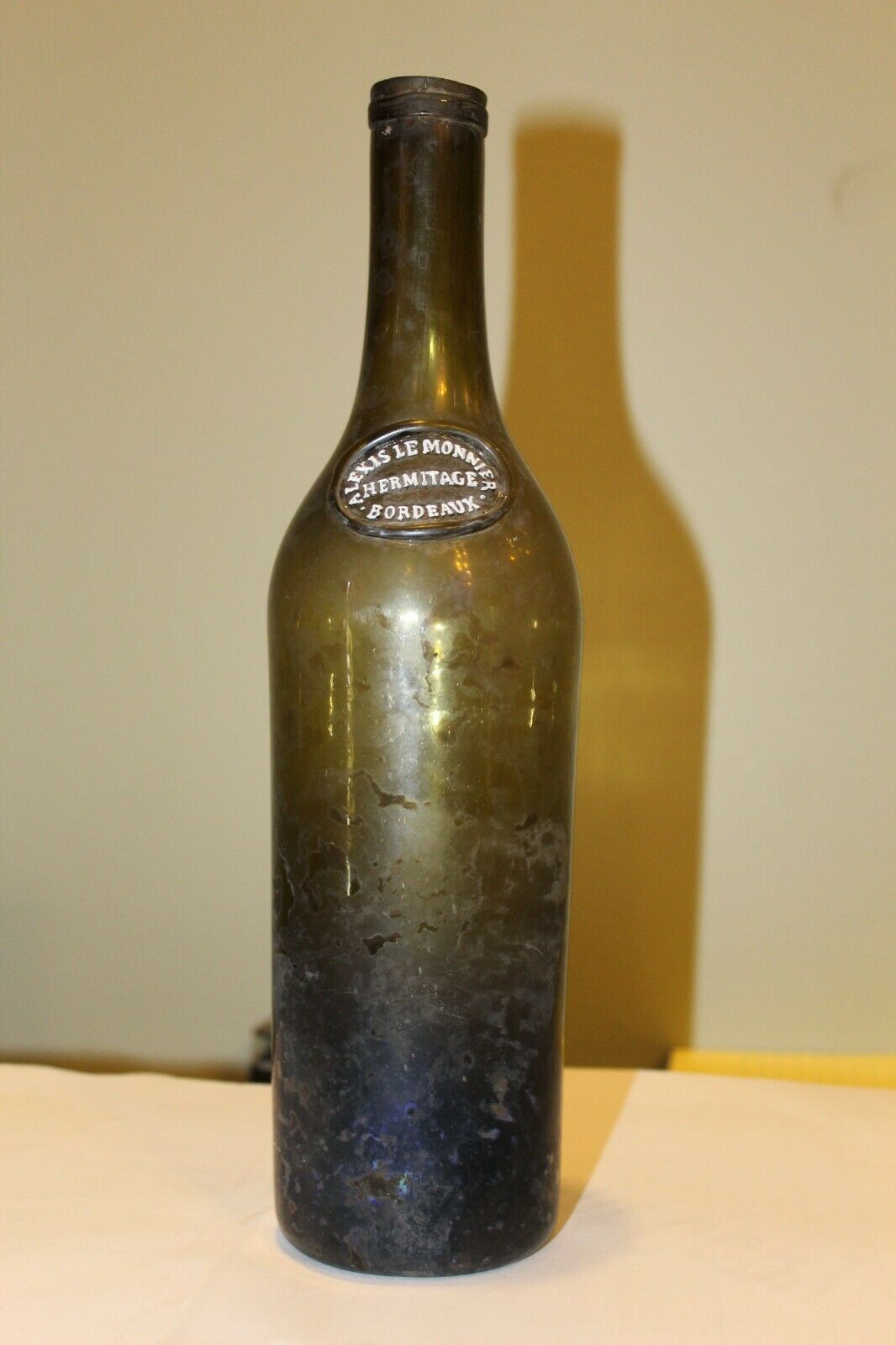 Sealed French Wine Bottle...new Orleans Find