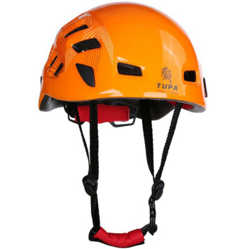 Rock Climbing Caving   Safety Helmet Hard Hat Head Protector Orange