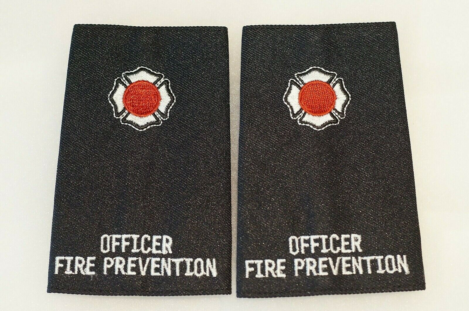 Canadian Fire Prevention Officer Unissued Slip Ons Epaulettes Pair