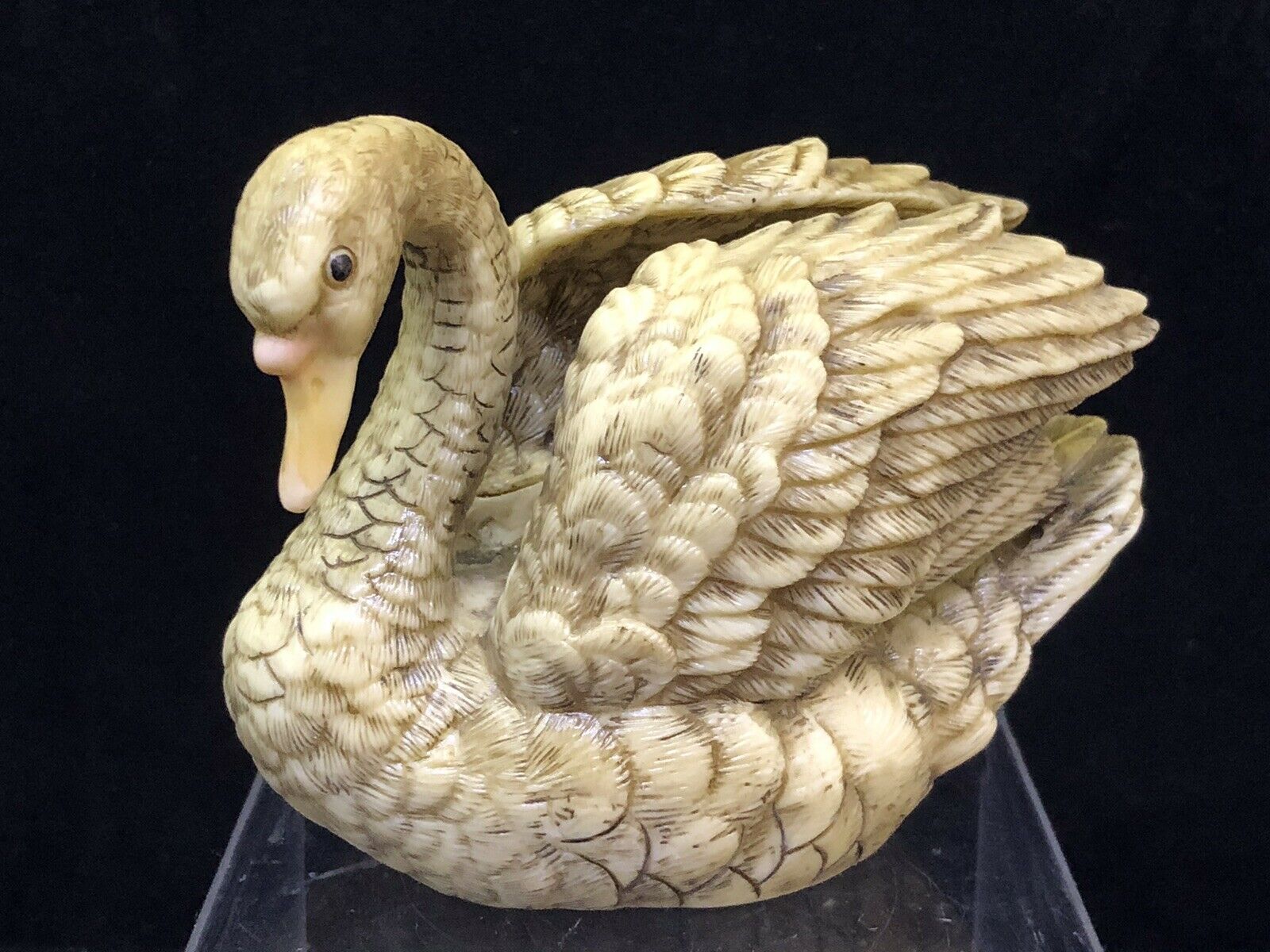 Swan Carving