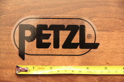 Petzl Headlamp Sticker Decal Black Large New