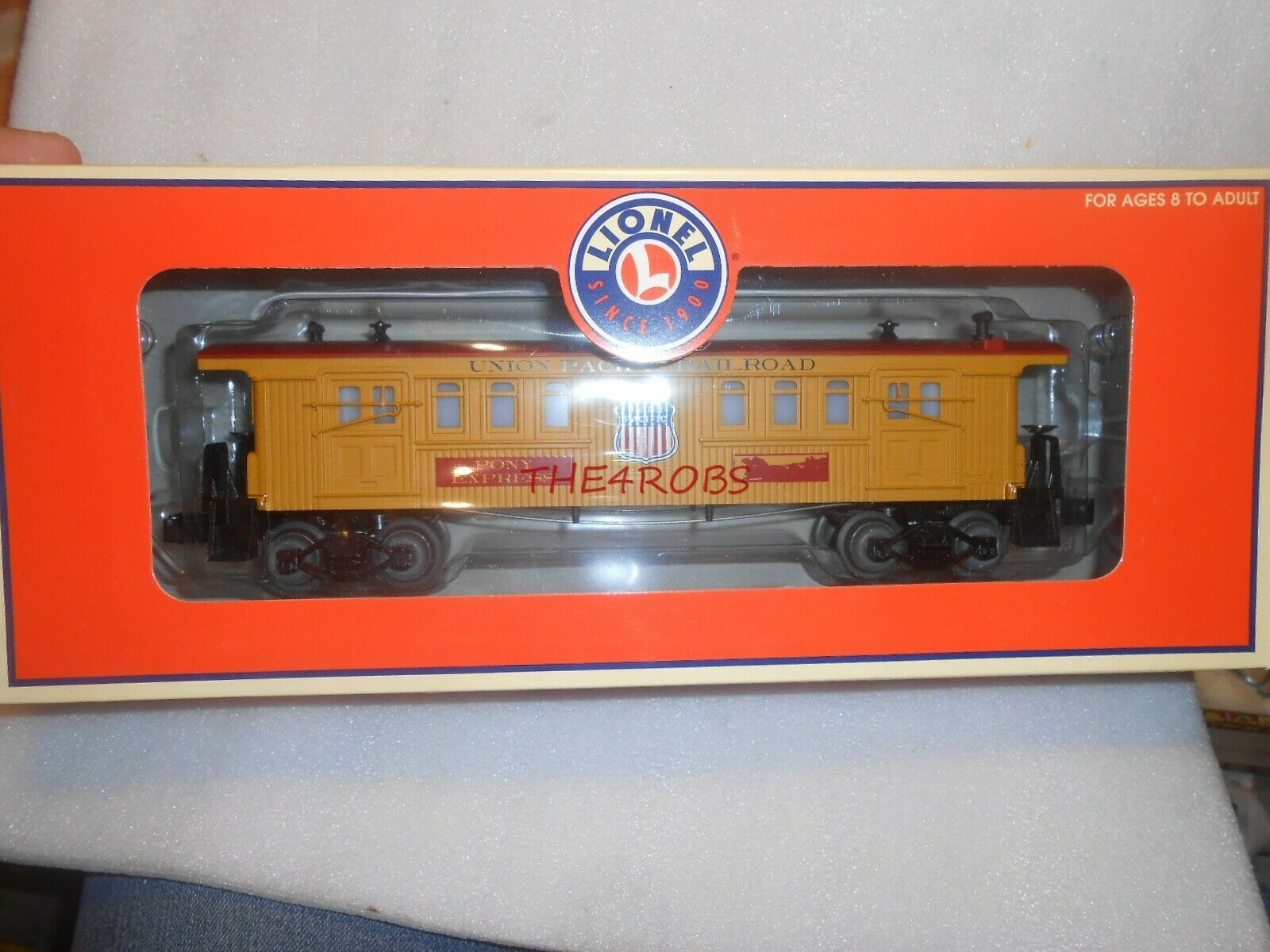 Lionel Union Pacific Baggage Car In Box 0 Gauge 6-15166