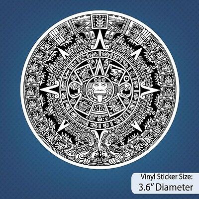 Aztec Calendar / Aztecs / Calendar / Vinyl / Decal / Stickers