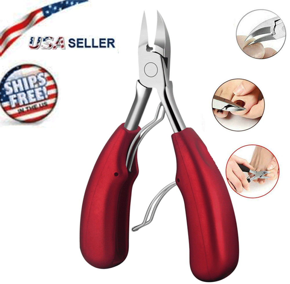 Toenail Clippers For Thick Ingrown Toe Nails Heavy Duty Precision Nail Scissor