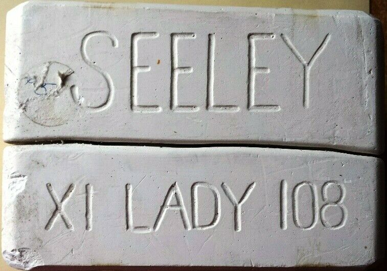 Vintage Seeley Xi Lady 108 Doll Head Mold & Xi 108 310 Shoulder Plate Molds