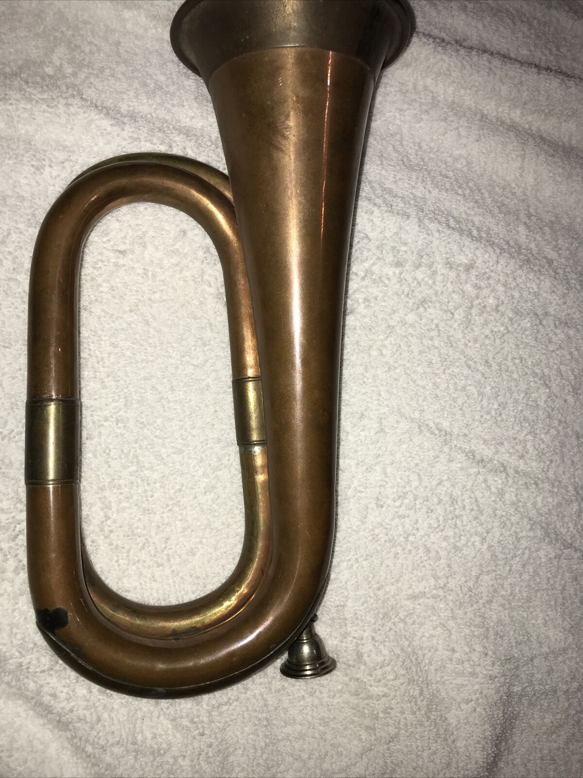 Vintage Brass Horn Bugle Hunting