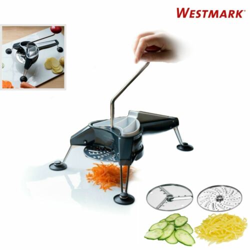 Westmark Multipurpose Heavy Duty Rotary Cheese & Vegetable Grater Cutter Slicer