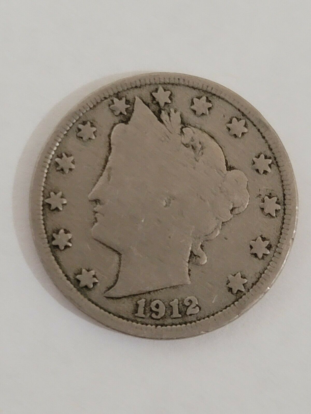 1912-s Liberty V Nickel Beautiful Coin Rare Date