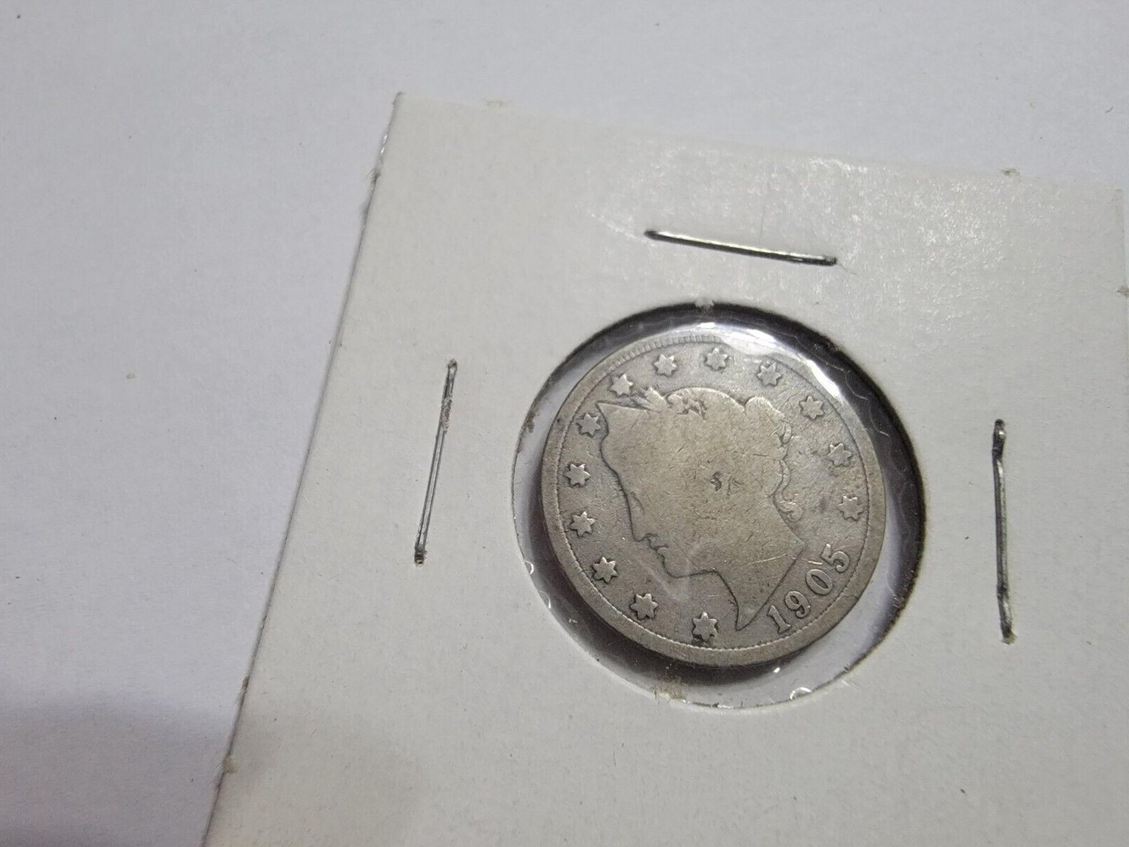 Liberty Nickel 1905 P 5 Cents - Good