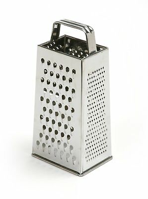 Norpro 4-sided Stainless Steel Box Cheese Carrot Food Grater Shredder 8.25"/21cm