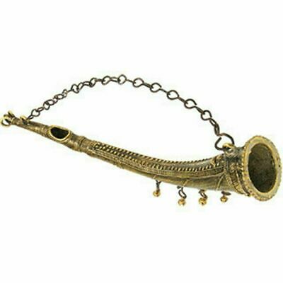 Traditional Musical Instrument Brass Tutari Sig Sringa Ranasringa Blowhorn Kombu