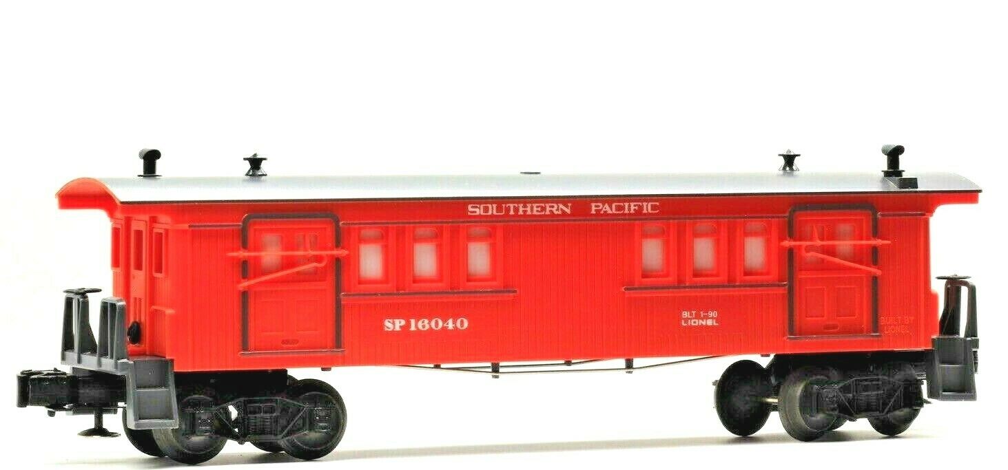 Vintage Lionel Southern Pacific Baggage Car 16040 Orange