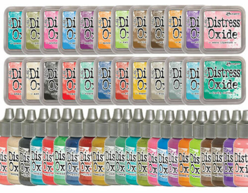 Tim Holtz Distress Oxide Ink Pad Or Reinker - Create Your Own Lot - Qty Discount