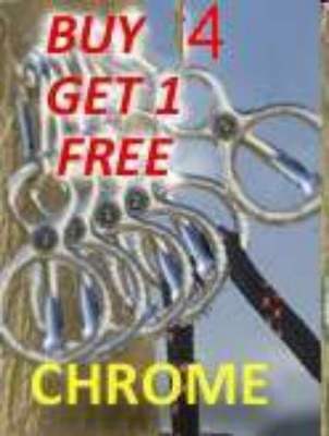 Free Shipping5 Blocker Tie Rings   W/mag-loc    Chrome